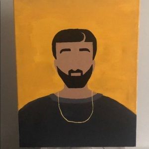 Drake painting  20x16